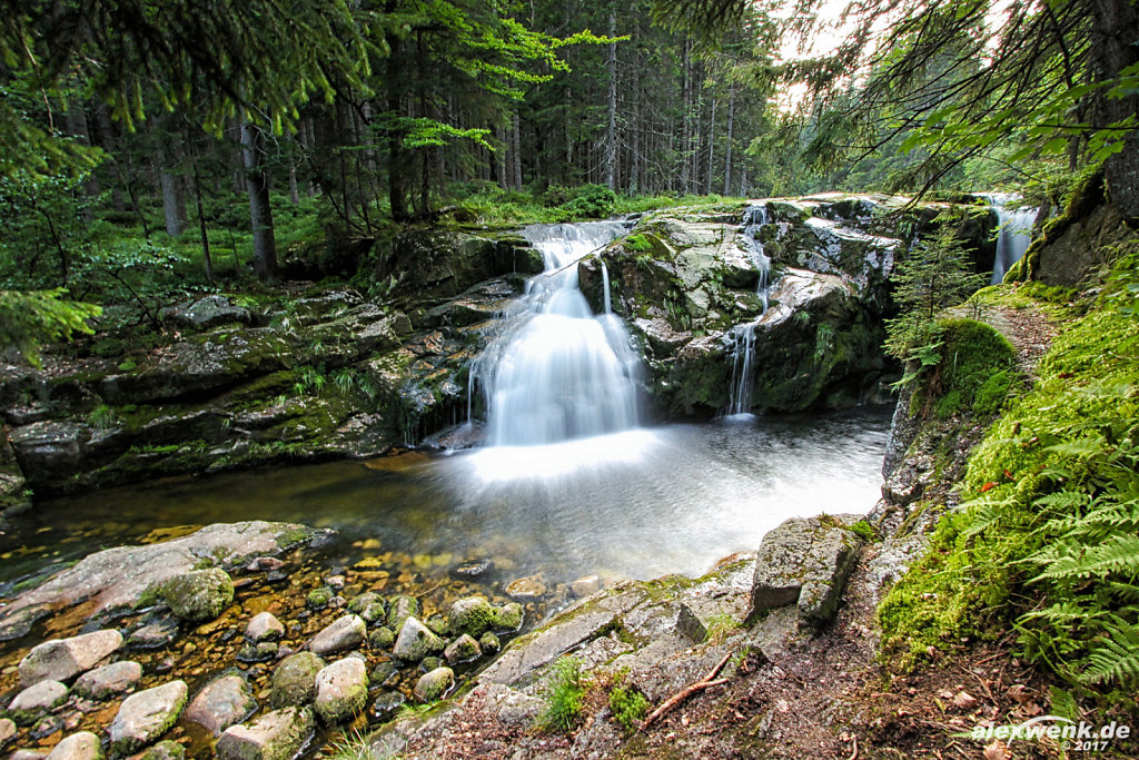 Wasserfälle im Elbtal von Spindlermühle