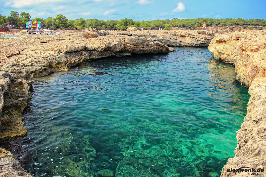 Cala Bassa bei Sant Antoni, Ibiza